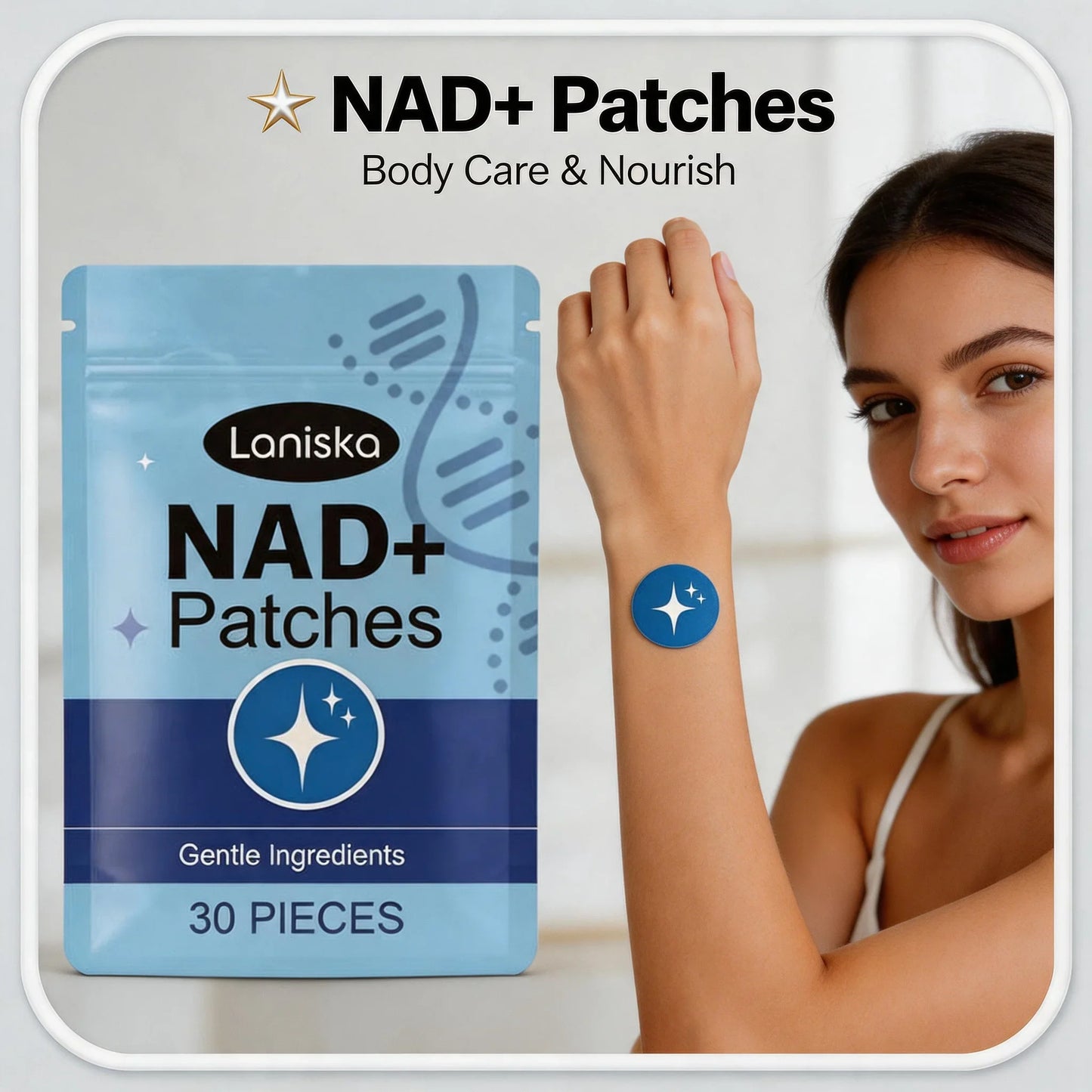 Laniska Daily Body Care Patch – Comfort, Vitality & Skin Care