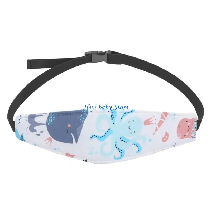 Baby Toddler Car Seat Head Support Safety Pillow with Strap