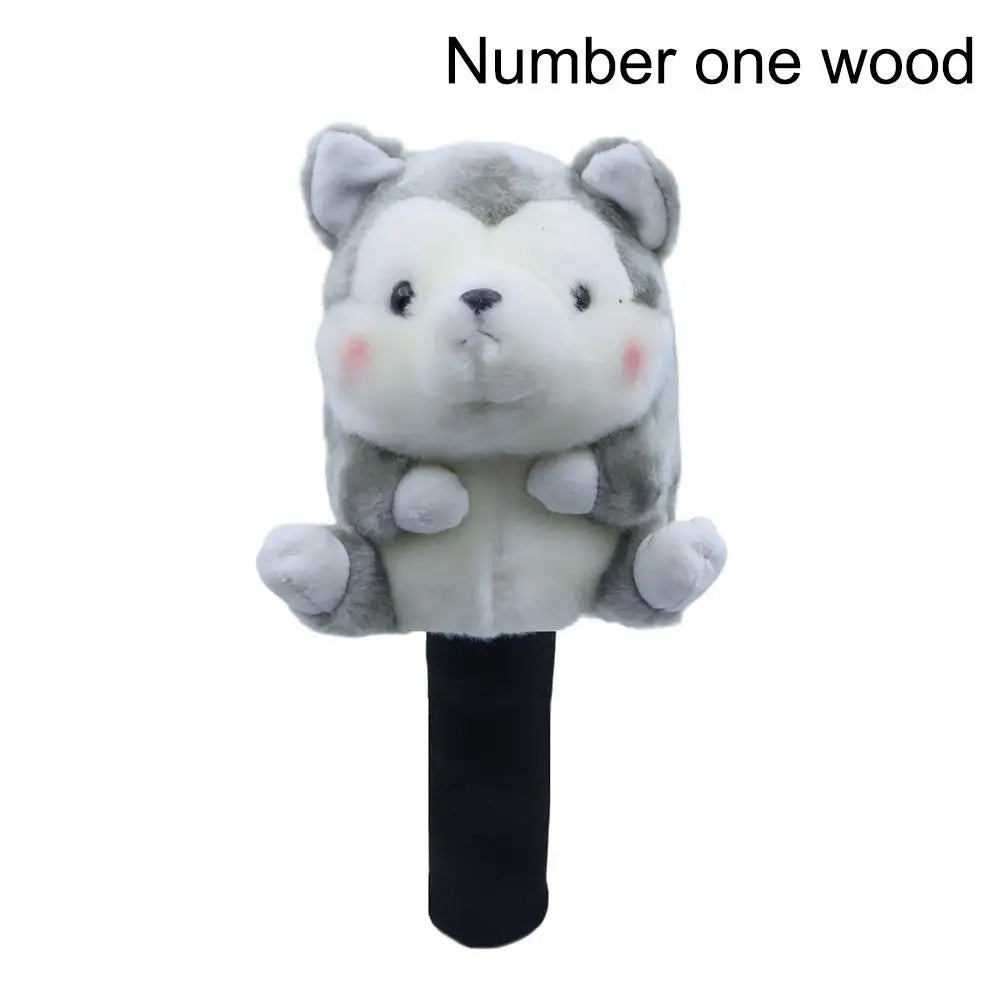 Animal Golf Headcovers for #3 & #5 Fairway Woods – Plush