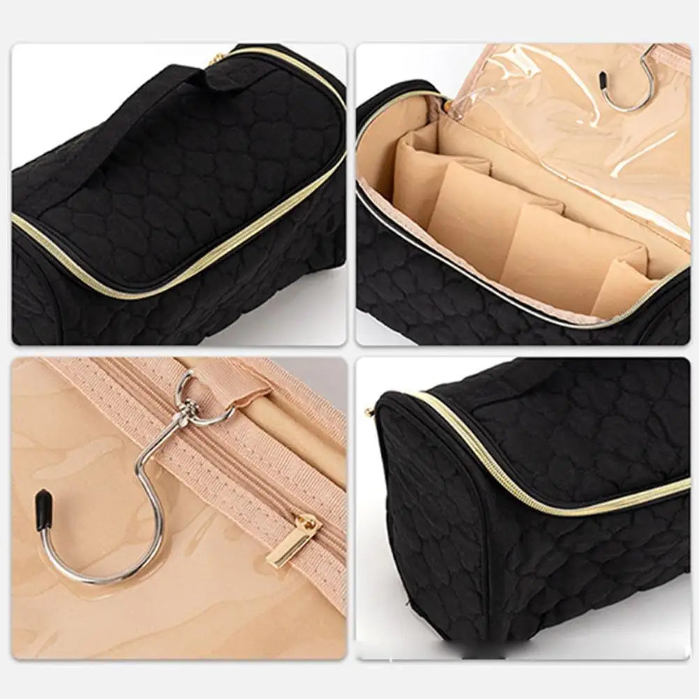 Multi-Functional Portable Storage Bag - Cosmetic Dustproof Protective Hair Dryer Organizer Pouch Travel Case Styling Tool Bag Peaceful Pleasures Health and Wellness