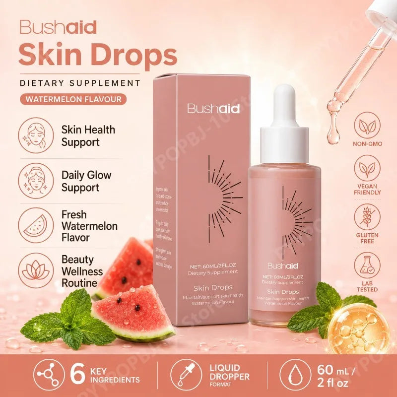 Bushaid Skin Wellness Drops – Watermelon Extract & Vitamin B1