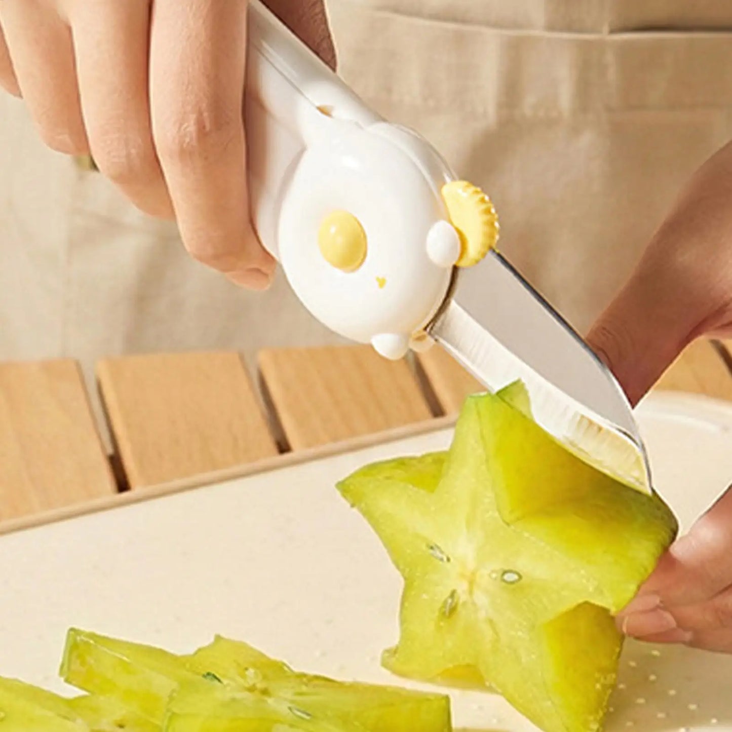 Magnetic Foldable Vegetable Peeler & Cutter | Ergonomic 2-in-1 Vegetable Peeler Peaceful Pleasures Health and Wellness