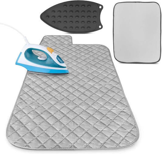 Foldable Ironing Mat with Magnetic Edges & Heat Protection Ironing Accessories Peaceful Pleasures Health and Wellness United States