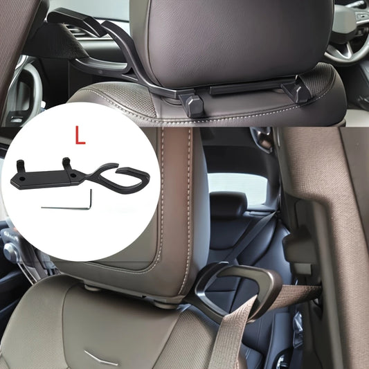 Universal Car Seat Belt Guide & Headrest Hook Organizer Car Seat Organizer Hook Peaceful Pleasures Health and Wellness