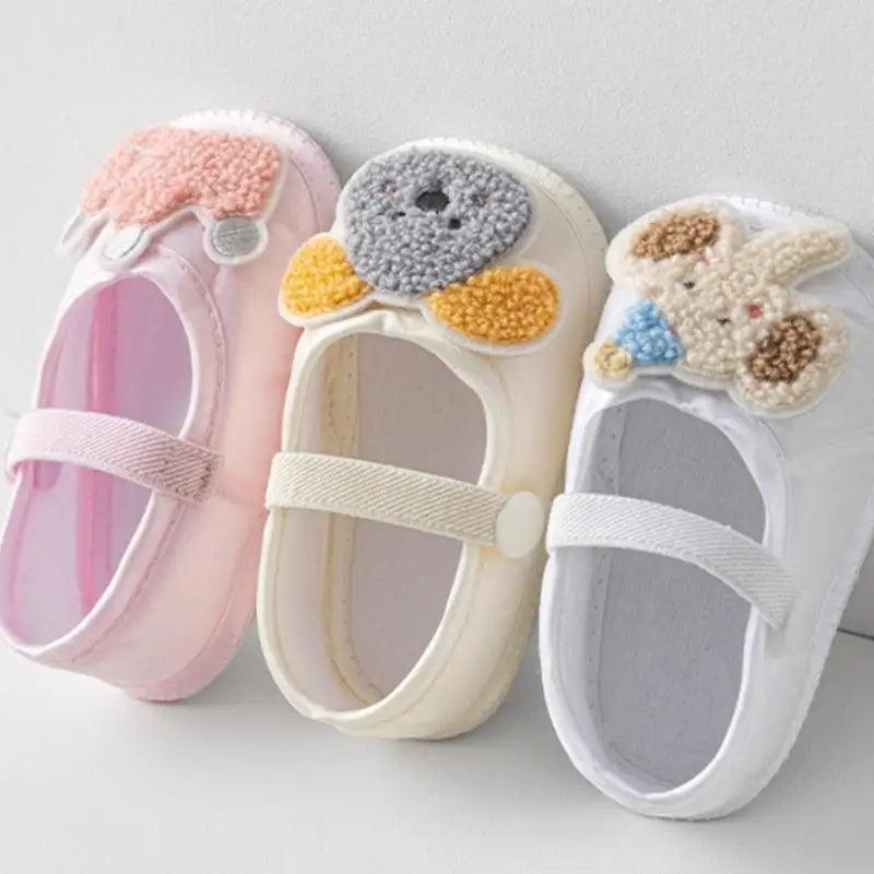 Baby First Walker Shoes – Soft, Nonslip & Breathable (0-1Y)