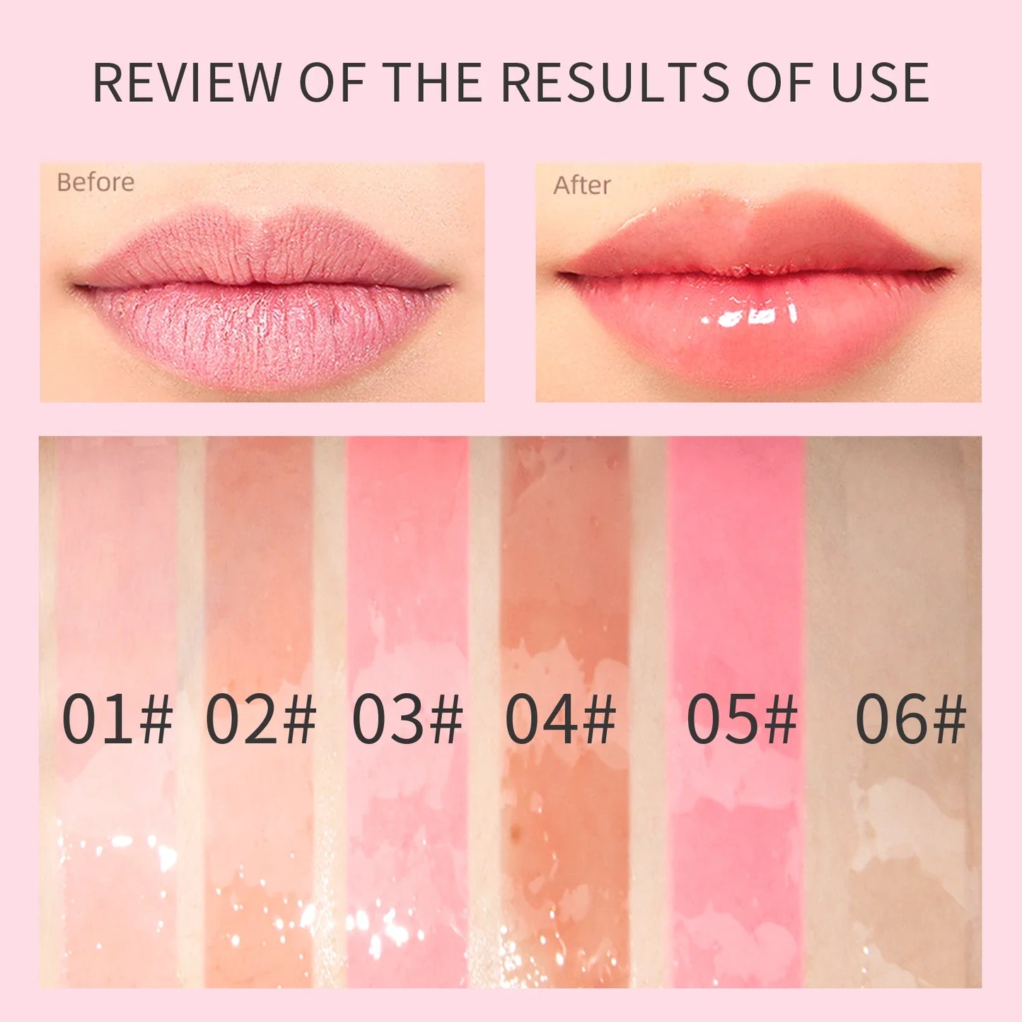Hello Kiss Crystal Jelly Tinted Lip Oil & Plumping Gloss 8ml