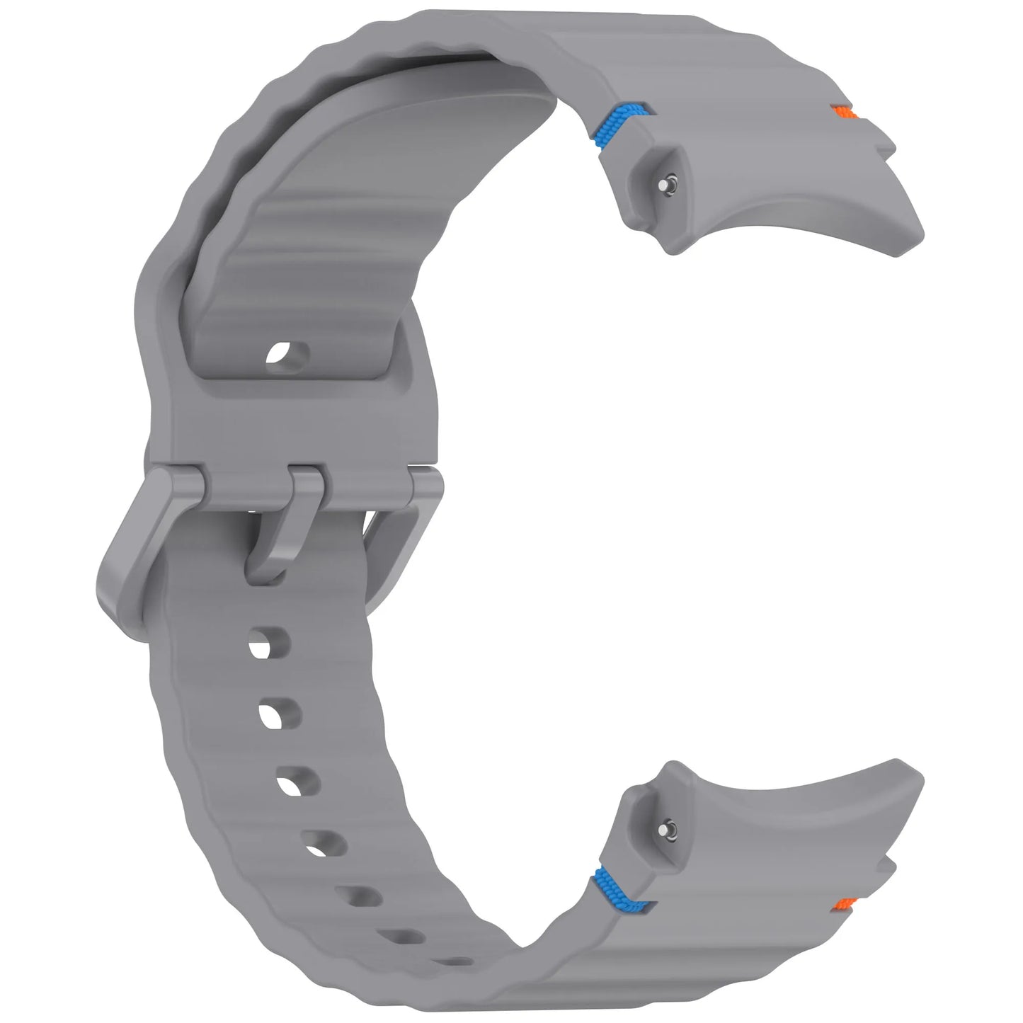 Silicone Band + PC Case for Samsung Galaxy Watch 7/6/5/4 40mm 44mm
