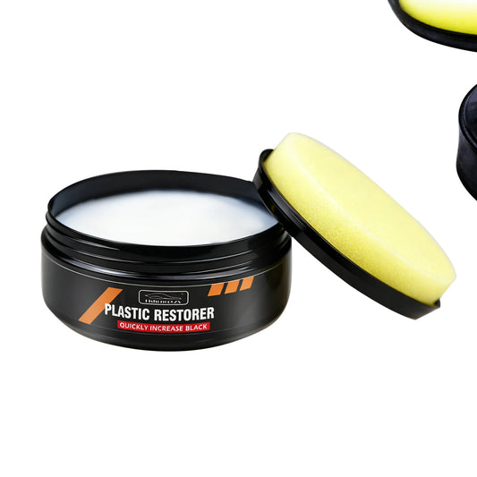 Car Plastic Restorer Back To Black Gloss Auto Interior Leather & Panel Renewal Wax Coating Agent Auto Polish And Repair Coating Peaceful Pleasures Health and Wellness