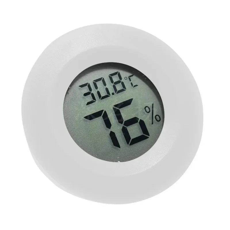 Reptile Aquarium Accessories Temperature Sensor High Precision Digital Humidifier Thermometer Pet Products Air Conditioning Peaceful Pleasures Health and Wellness White
