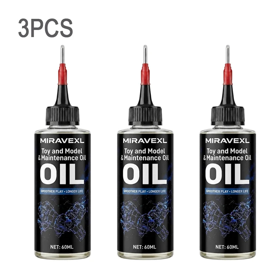 MIRAVEXL Action Figure Joint Lubricant Oil | Silicone Care