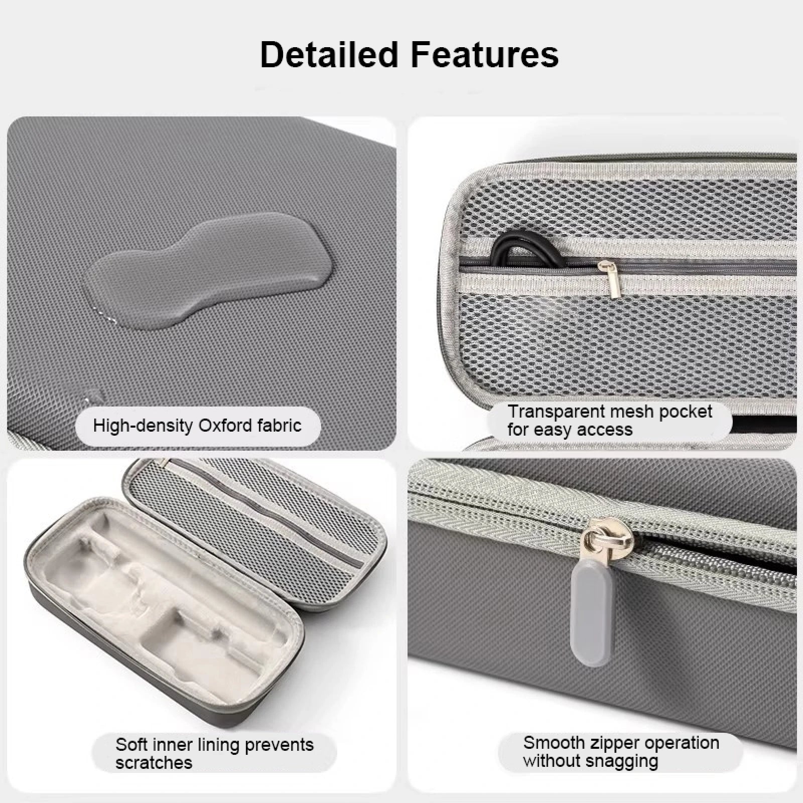 High-Quality PU Handheld Handle Design For DJI OSMO 360 Storage Bag For DJI OSMO 360 Panoramic Camera Portable PU Storage Bag Peaceful Pleasures Health and Wellness