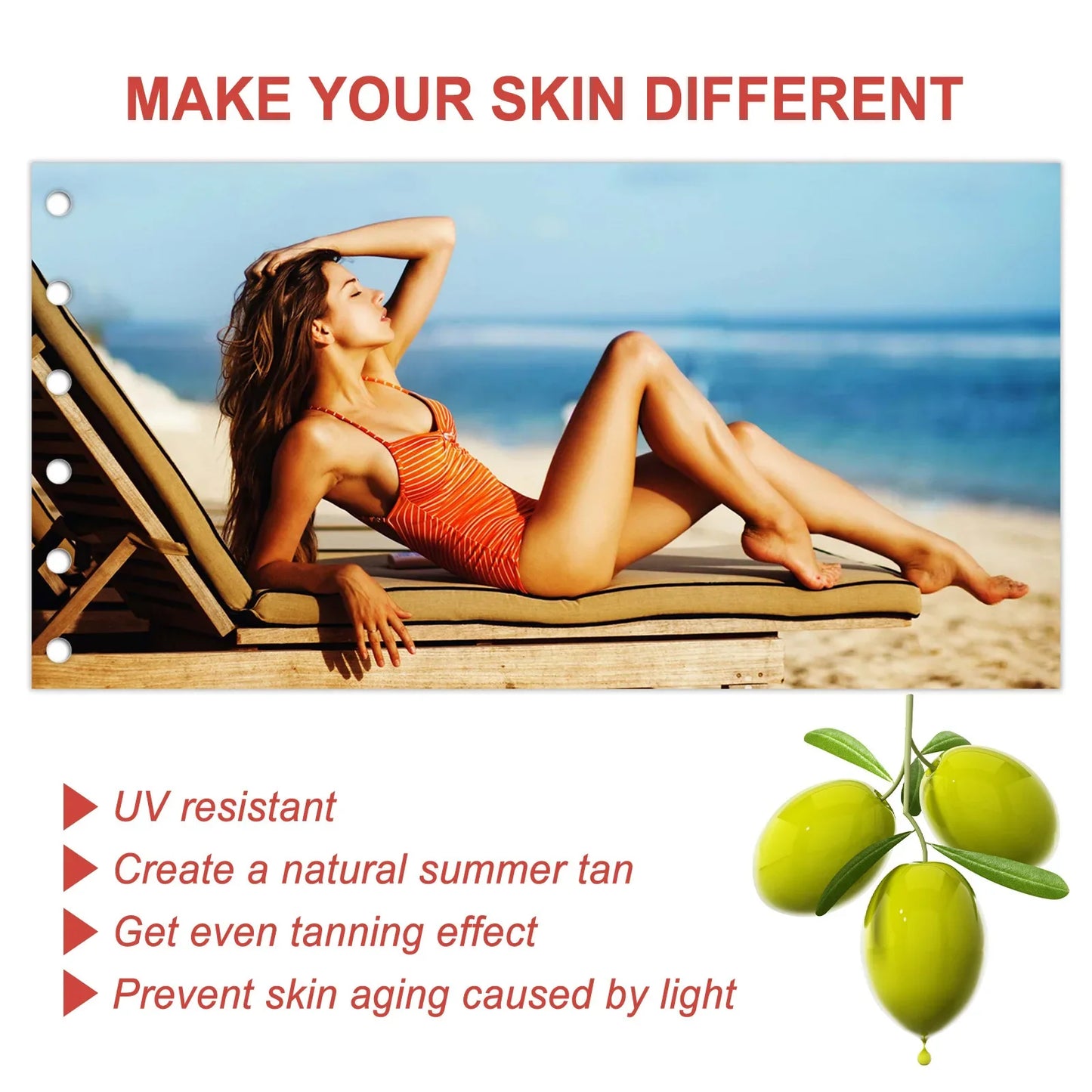 OceAura Tanning Accelerator Cream | Self Tanner & Bronzer 100g