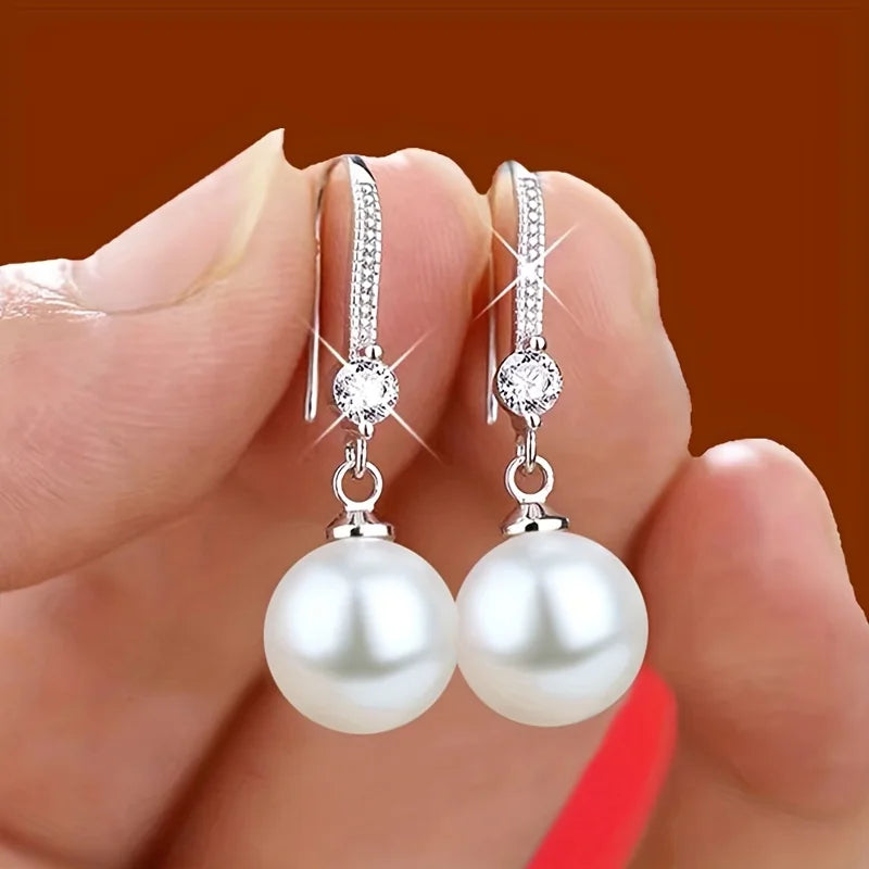 Oval Teardrop Drop Earrings | Bridal & Party Jewelry Gift