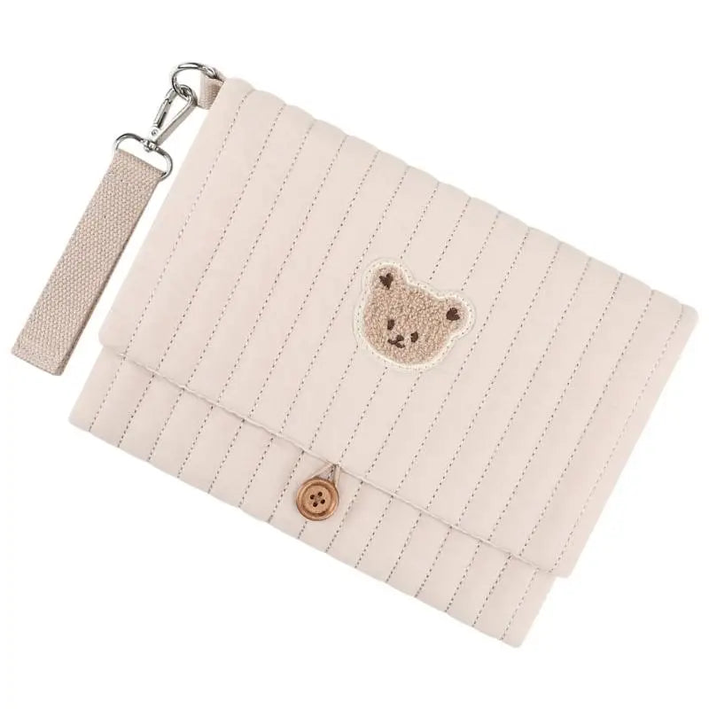 Portable Cotton Diaper Hanging Bag | Multi-Compartment Organizer