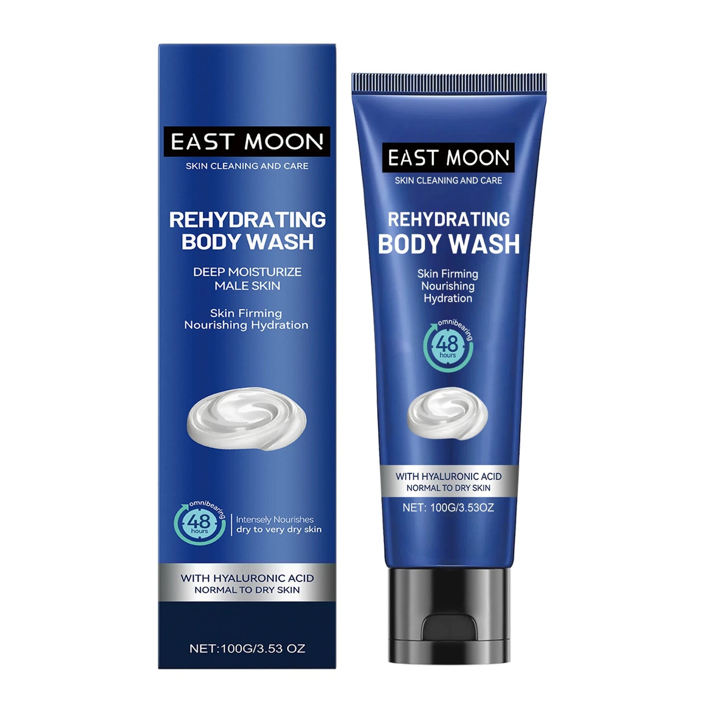 Men's Hyaluronic Acid Shower Gel – Deep Cleanse & Moisturize