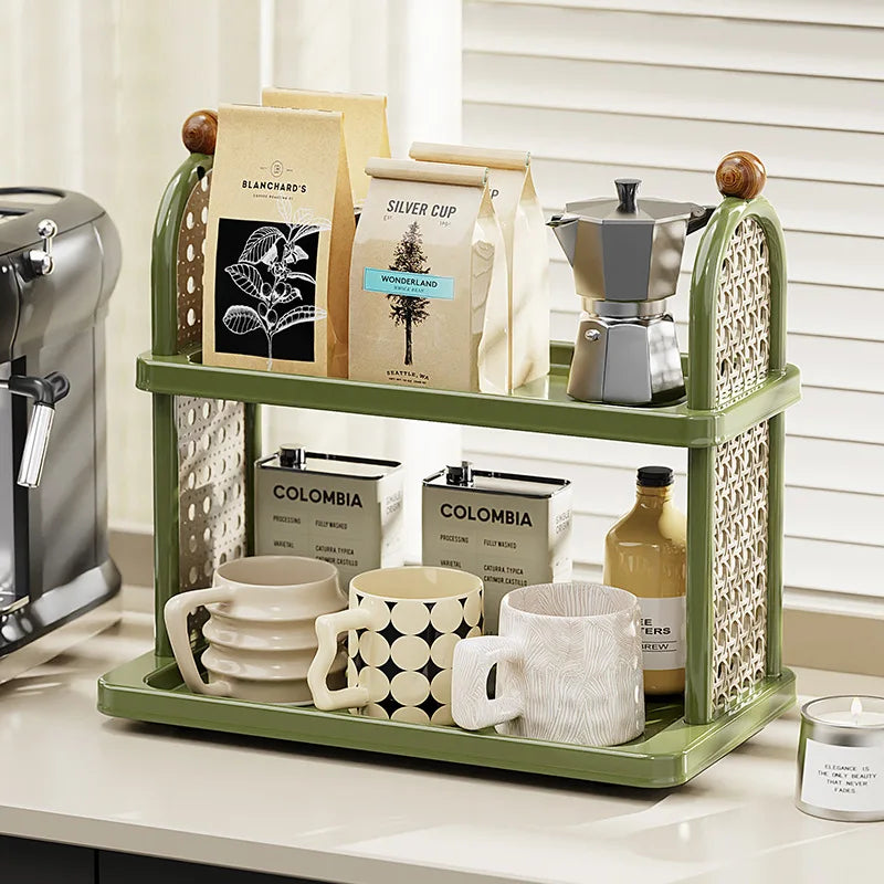 Multi-Purpose Cup Holder Organizer - Drying Rack for Coffee Mugs, Tea Cups & Kitchen Glassware with Space-Saving Design Peaceful Pleasures Health and Wellness