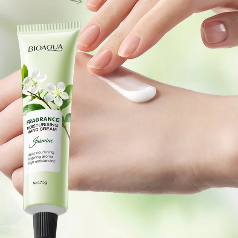 BIOAOUA Jasmine Hand Cream – Moisturizing & Nourishing