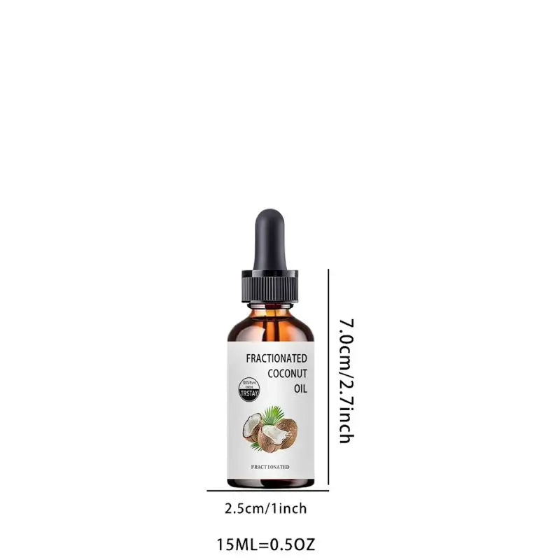 Fractionated Coconut Oil – 100% Pure Hair & Body Moisturizer