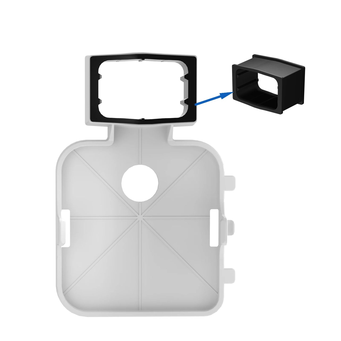 Blink Sync Module 2 Outlet Wall Mount Bracket Holder