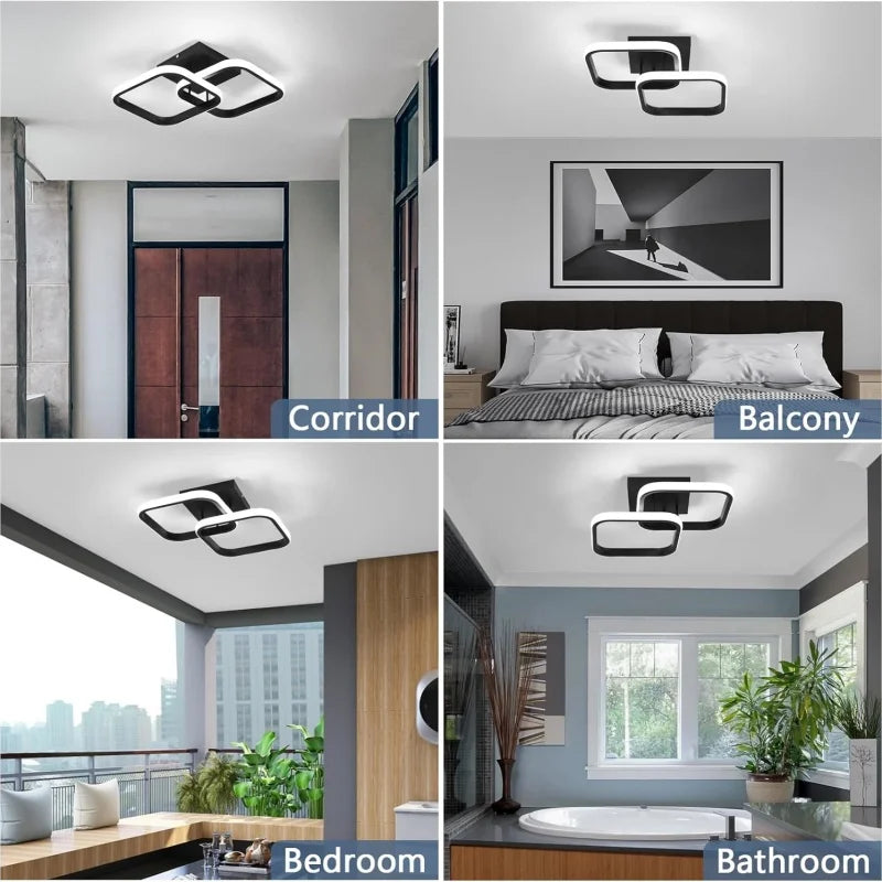 RUNTOIN Nordic LED Ceiling Light | Modern Home Lamp