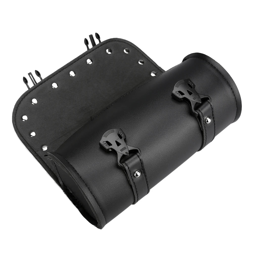 6 Style Motorcycle Tool Bag Waterproof PU Leather Universal Saddlebag Front Fork Handlebar Bags Luggage Storage Pouch For Harley Peaceful Pleasures Health and Wellness