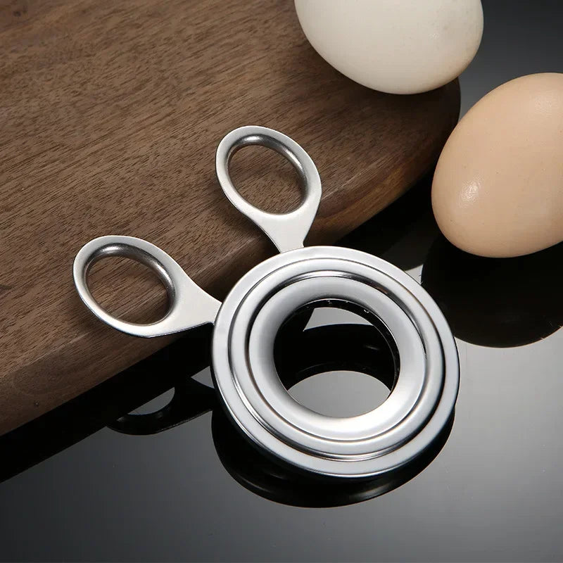 Egg Shell Cutter Stainless Steel Opener Kitchen Tool For Cooked Eggs Mini Scissors Gadget Safe And Efficient Eggshell Remover Peaceful Pleasures Health and Wellness