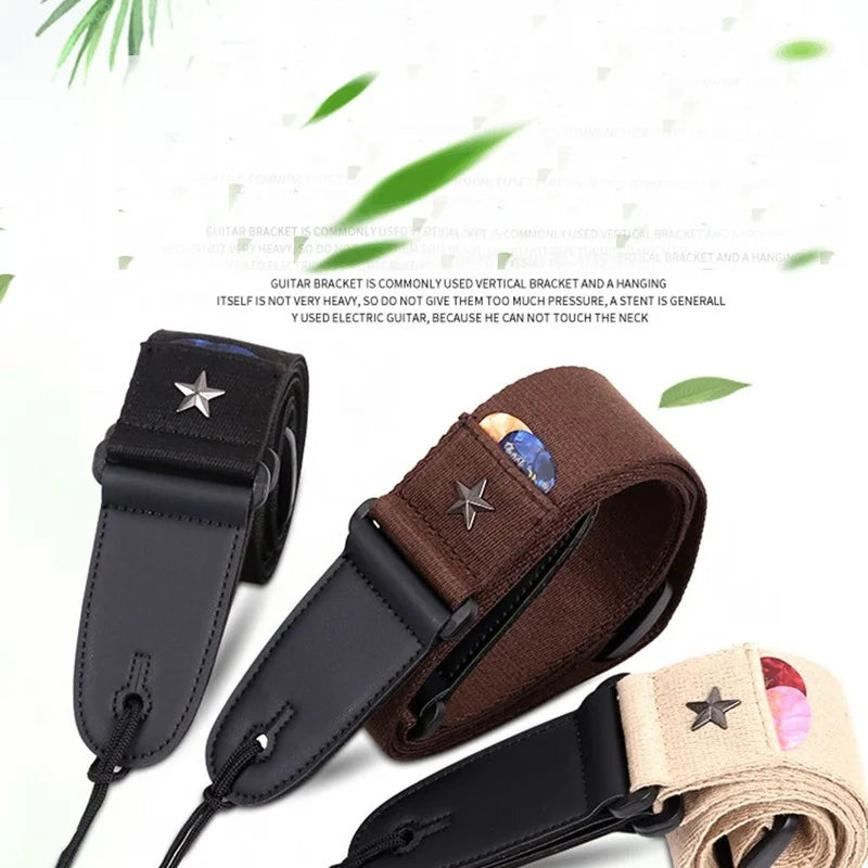 Wear Resistant Acoustic Bass Thicken Shoulder Belt Parts Anti Slip