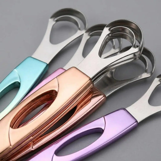 Stainless Steel Tongue Cleaner – Double Scraper, Fresh Breath Tongue Scraper Oasis Select