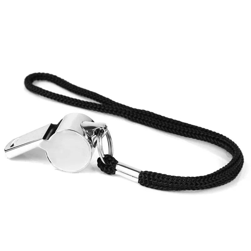 Stainless Steel Whistle Party Referee Sports School Football Rugby