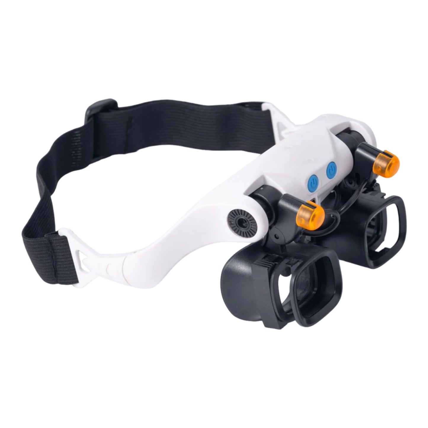 Head-Mounted Magnifier with LED & Interchangeable Lens Professional Magnification Glasses For Mechanical & Jewelry Appraisal Peaceful Pleasures Health and Wellness