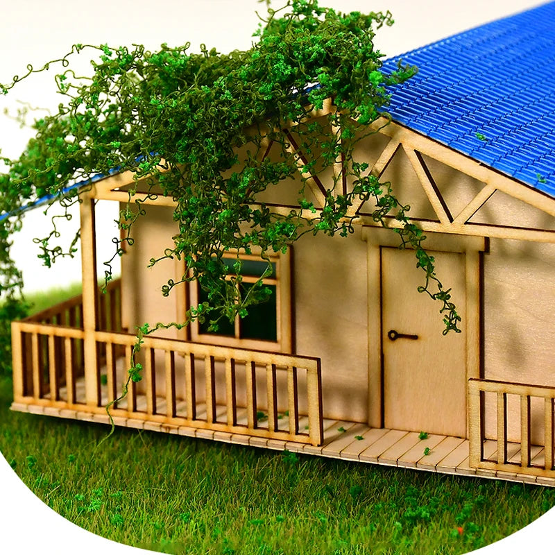 Miniature Vine Leaves Model – DIY Diorama Micro Landscape Kit