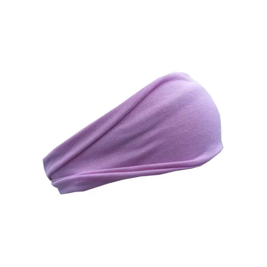 Organic Cotton Sports Headband – Sweat Band for Yoga & Running Sports Headband Peaceful Pleasures Health and Wellness purple