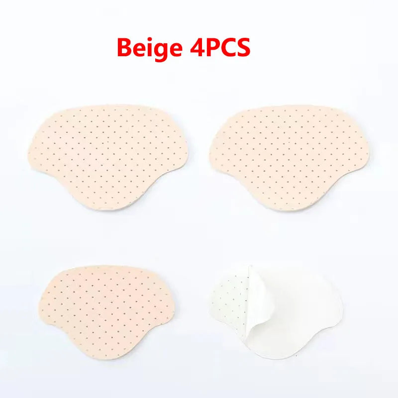 4-Pack Adhesive Heel Patches | Breathable Shoe Repair Pads