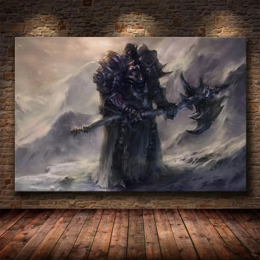 World of Warcraft HD Canvas Wall Art Poster | Unframed Print