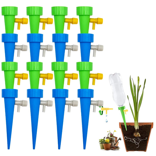 10Pcs/5pcs Self-Watering Kits Automatic Waterers Drip Irrigation Indoor Plant Watering Device Plant Garden Gadgets Creative Peaceful Pleasures Health and Wellness