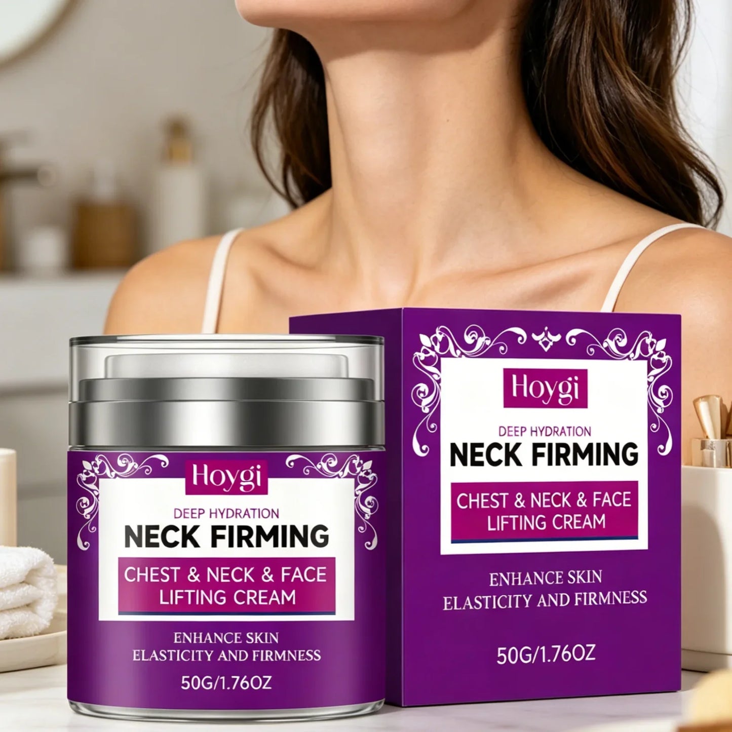 Hoygi Neck Firming Cream – Anti-Aging Lift & Moisturizer 50g