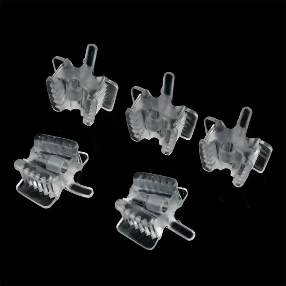 5-Pack Dental Silicone Mouth Support & Saliva Ejector Holder