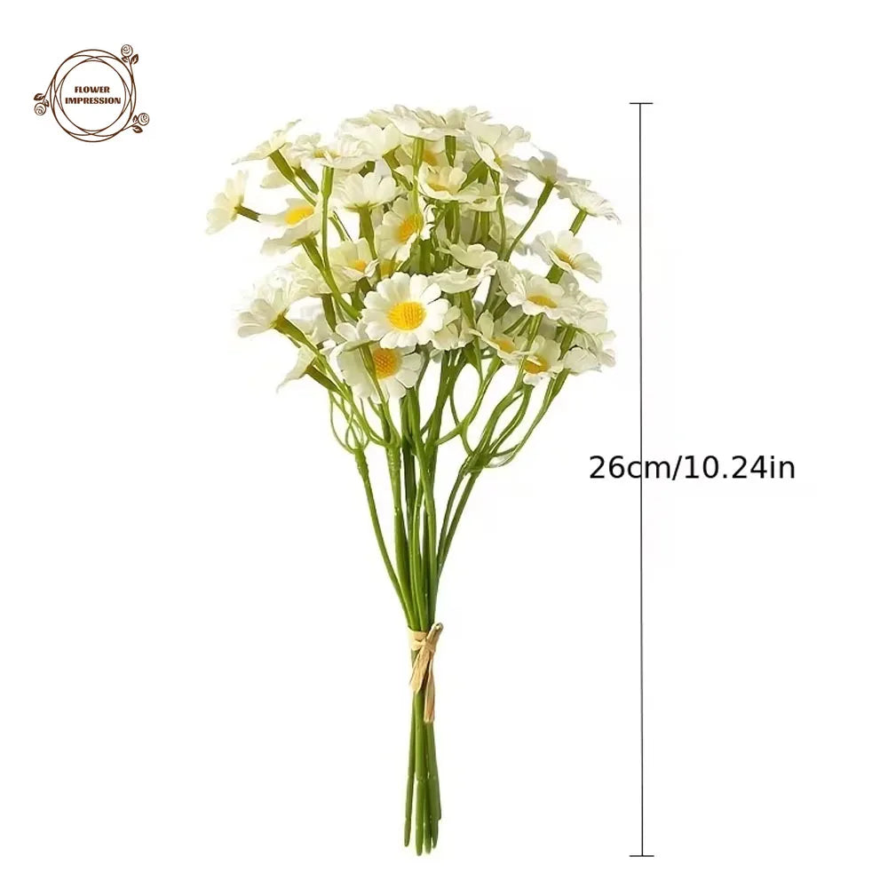 20pcs Daisy Artificial Flower Bouquet | Home & Table Decor
