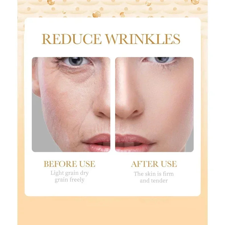 10pcs SADOER Collagen Anti Wrinkle Face Mask Moisturizing Anti aging Repair Brightening Facial Masks Skin Care Peaceful Pleasures Health and Wellness
