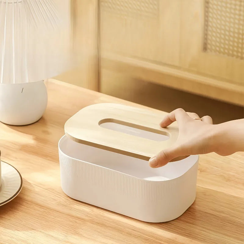Arched Tissue Box with Lid | Large Towel Dispenser Oil Rubbed
