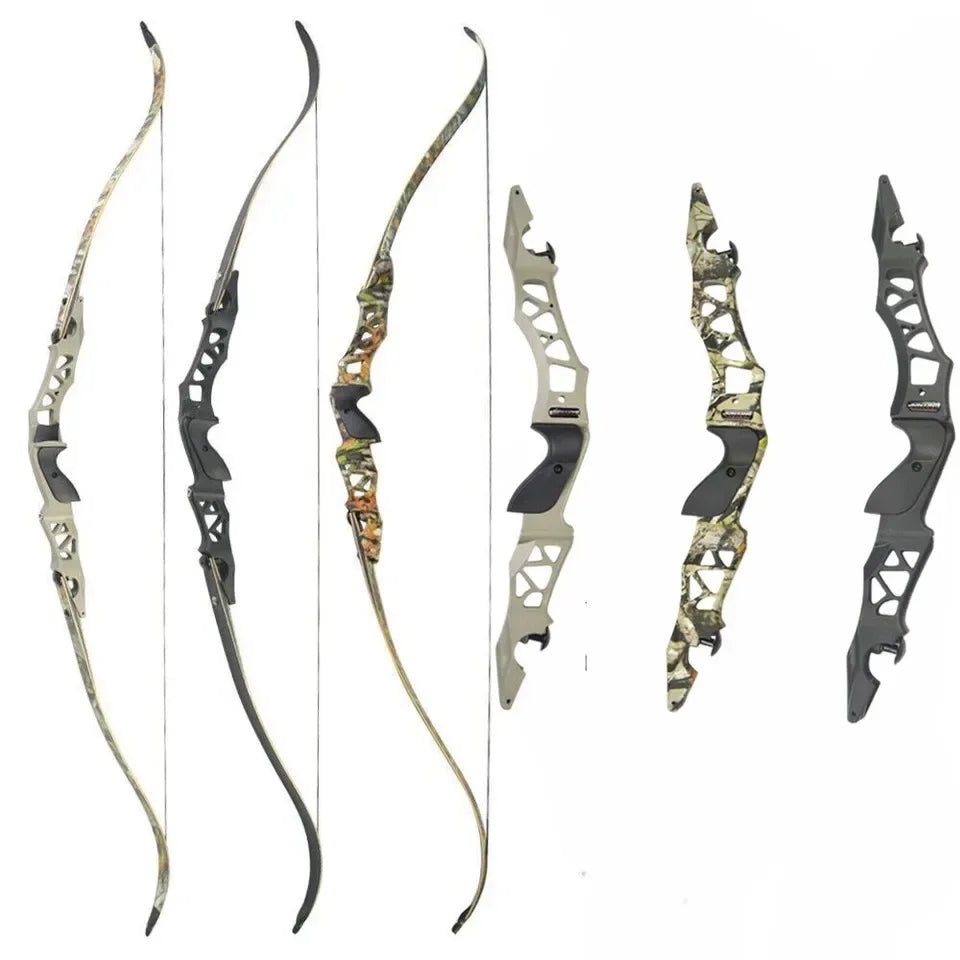 JUNXING F166 Recurve Bow Riser 30-60lbs Archery Hunting Shooting