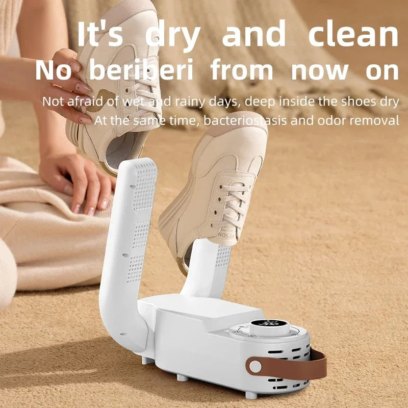 Electric Shoe Dryer with Timer – Deodorizing & Warming