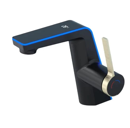 LED Temperature Display Basin Faucet | Single Handle Bathroom Tap