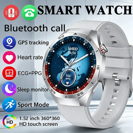 New Wireless charging Smart Watch Bluetooth Call Fitness Tracking Music Playback Health Monitor Smartwatch for Men Women HT30 Peaceful Pleasures Health and Wellness