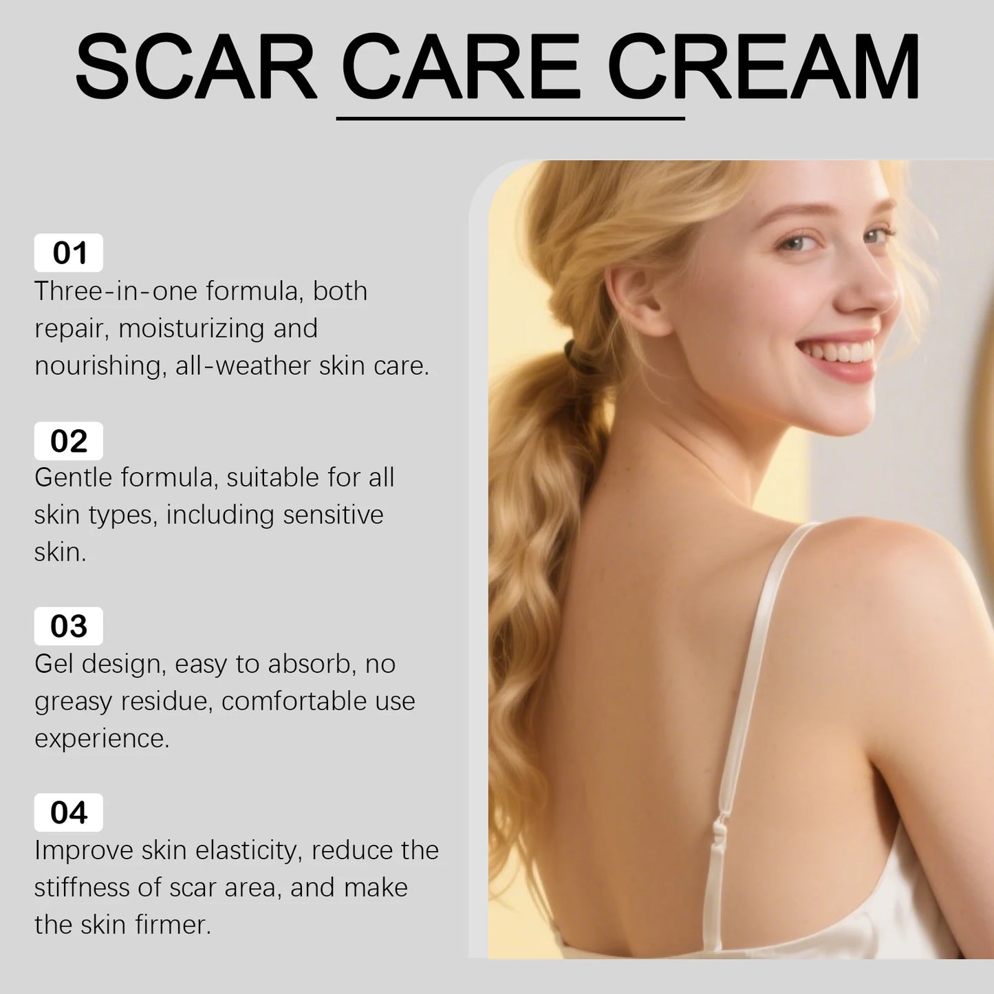Gentle Daily Moisturizing Face Cream – Non-Greasy, 100g