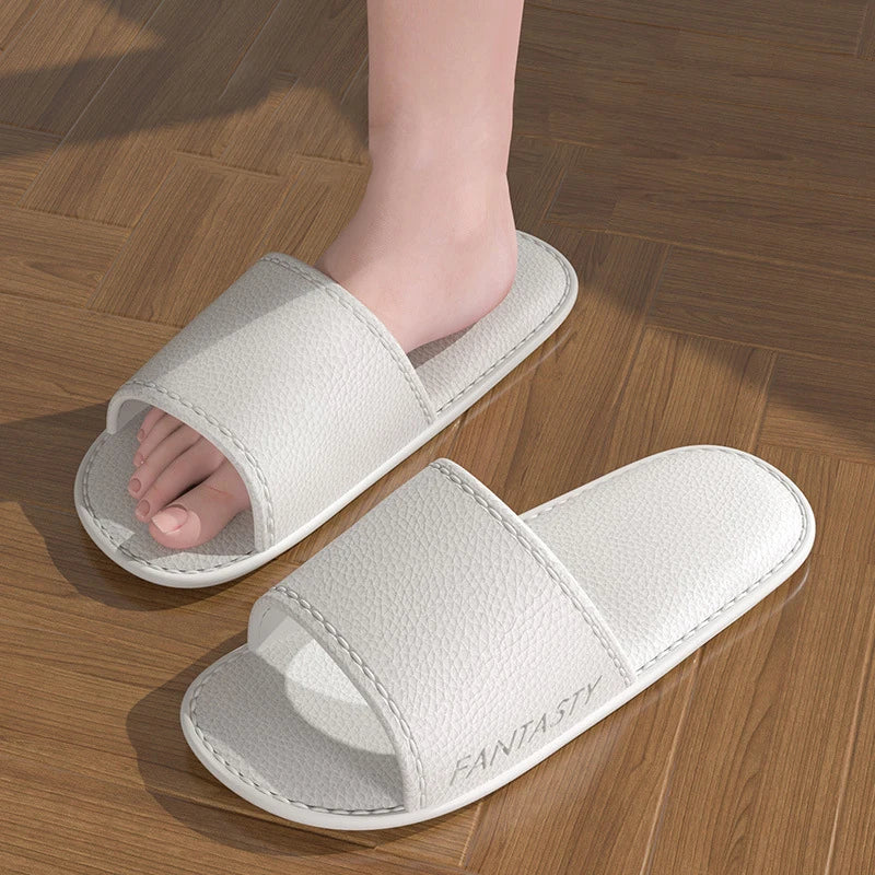 Foldable Travel Slippers – Portable EVA Slides Men & Women