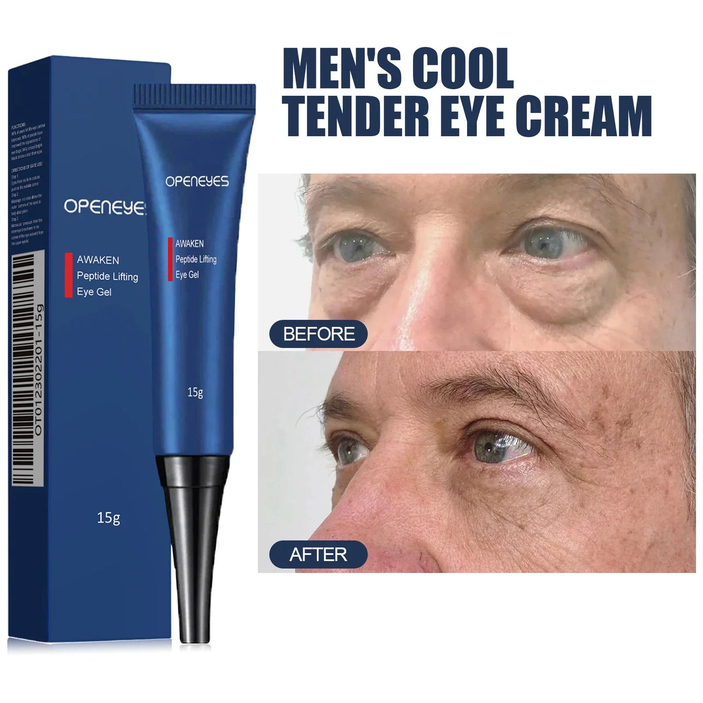 Awaken Peptide Eye Gel – Firming, Brightening & Lifting 15g