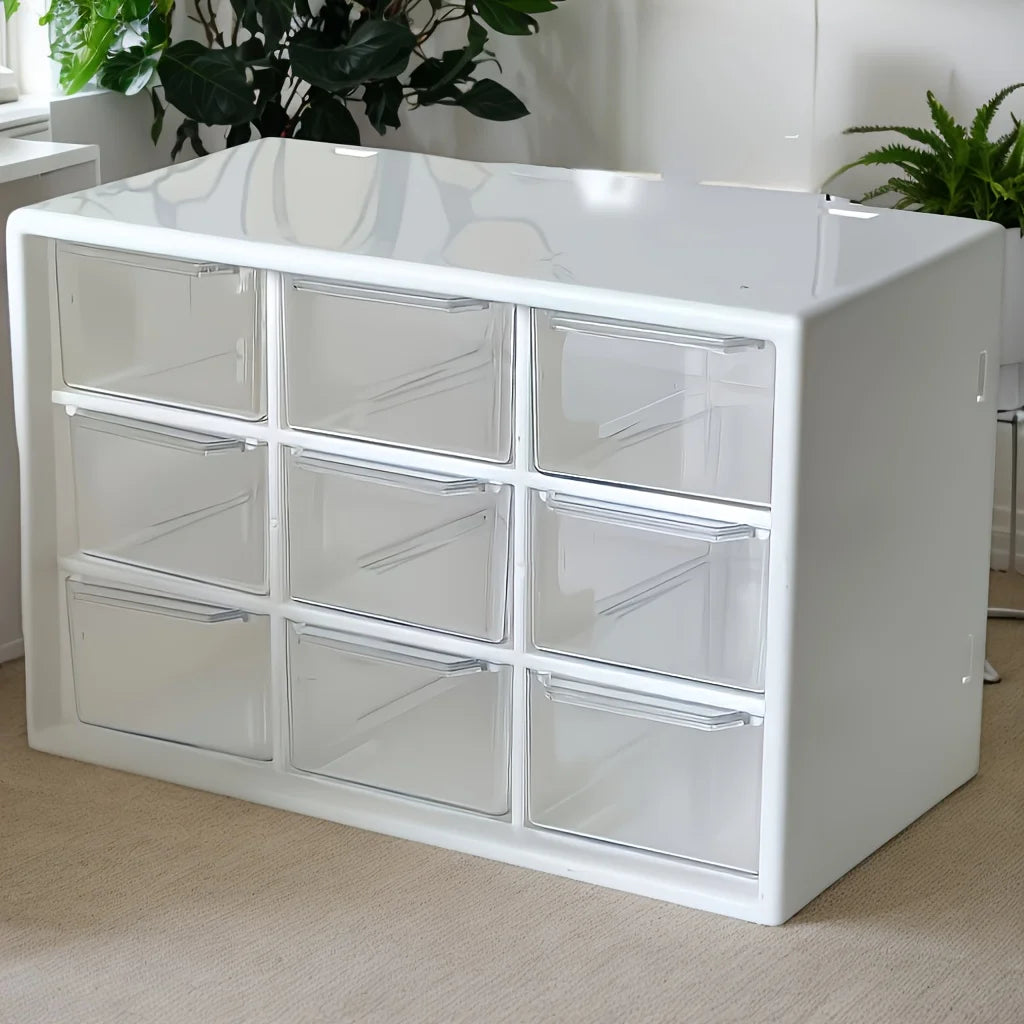 Transparent Drawer Storage Box | Jewelry & Makeup Organizer Drawer Organizer Box Peaceful Pleasures Health and Wellness