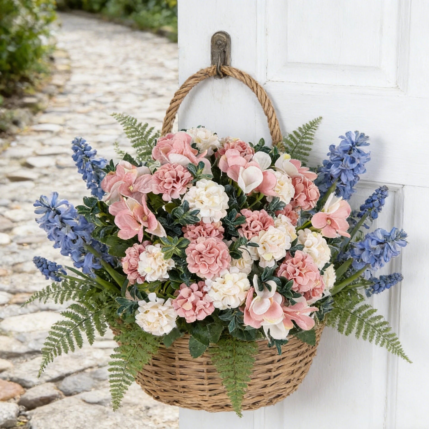 Artificial Silk Hydrangea Bouquet for Wedding & Home Decor