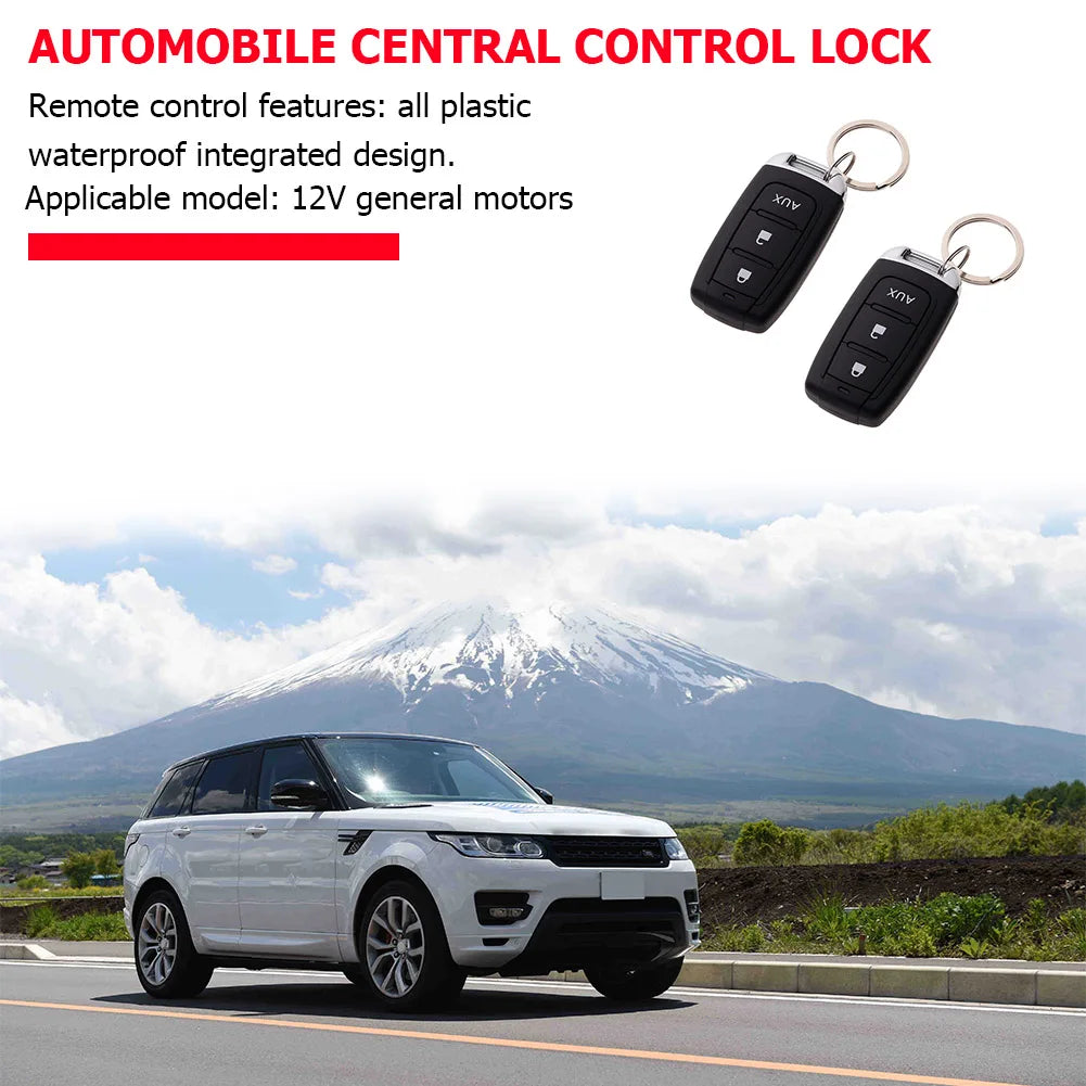 Car Remote Central Door Lock Locking Kit Keyless Entry Alarm System 410/T245 for Outdoor Personal Car Parts Decoration Peaceful Pleasures Health and Wellness